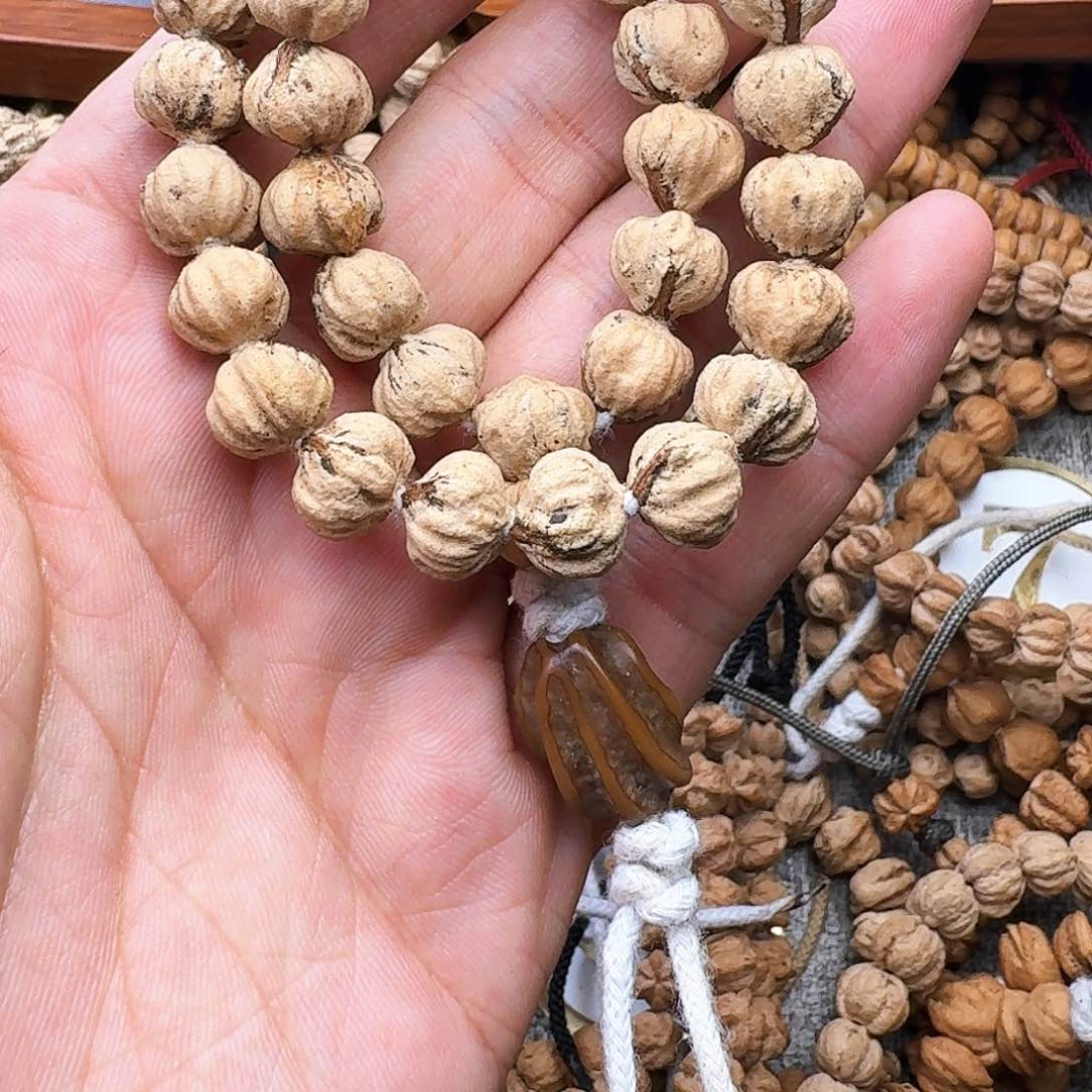 柏香籽/百香籽手串提**卡