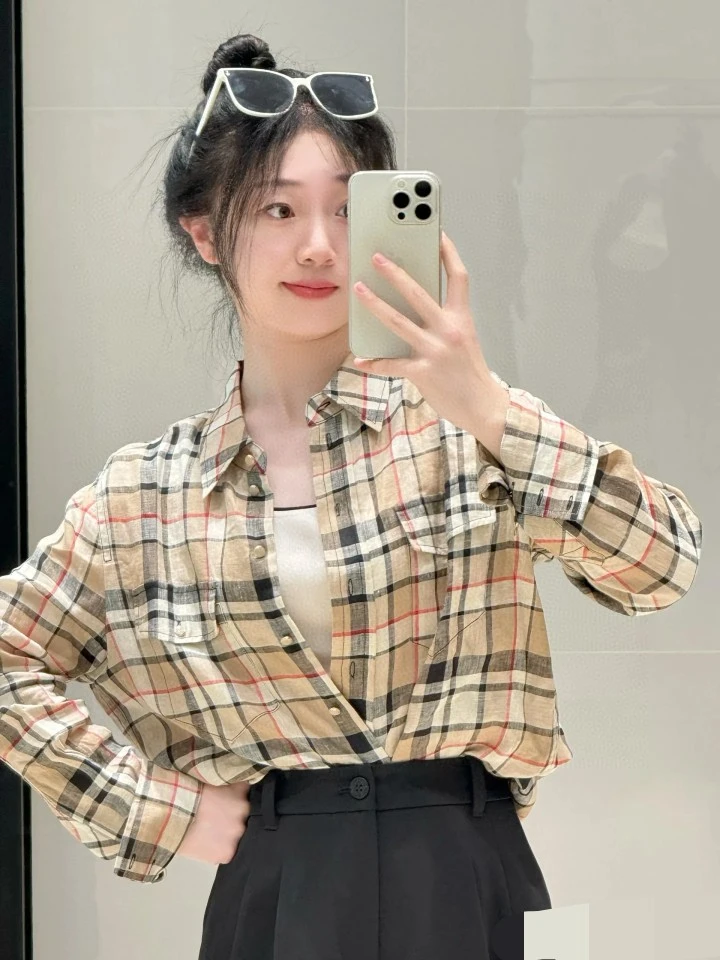 格纹衬衫1300404-0463-