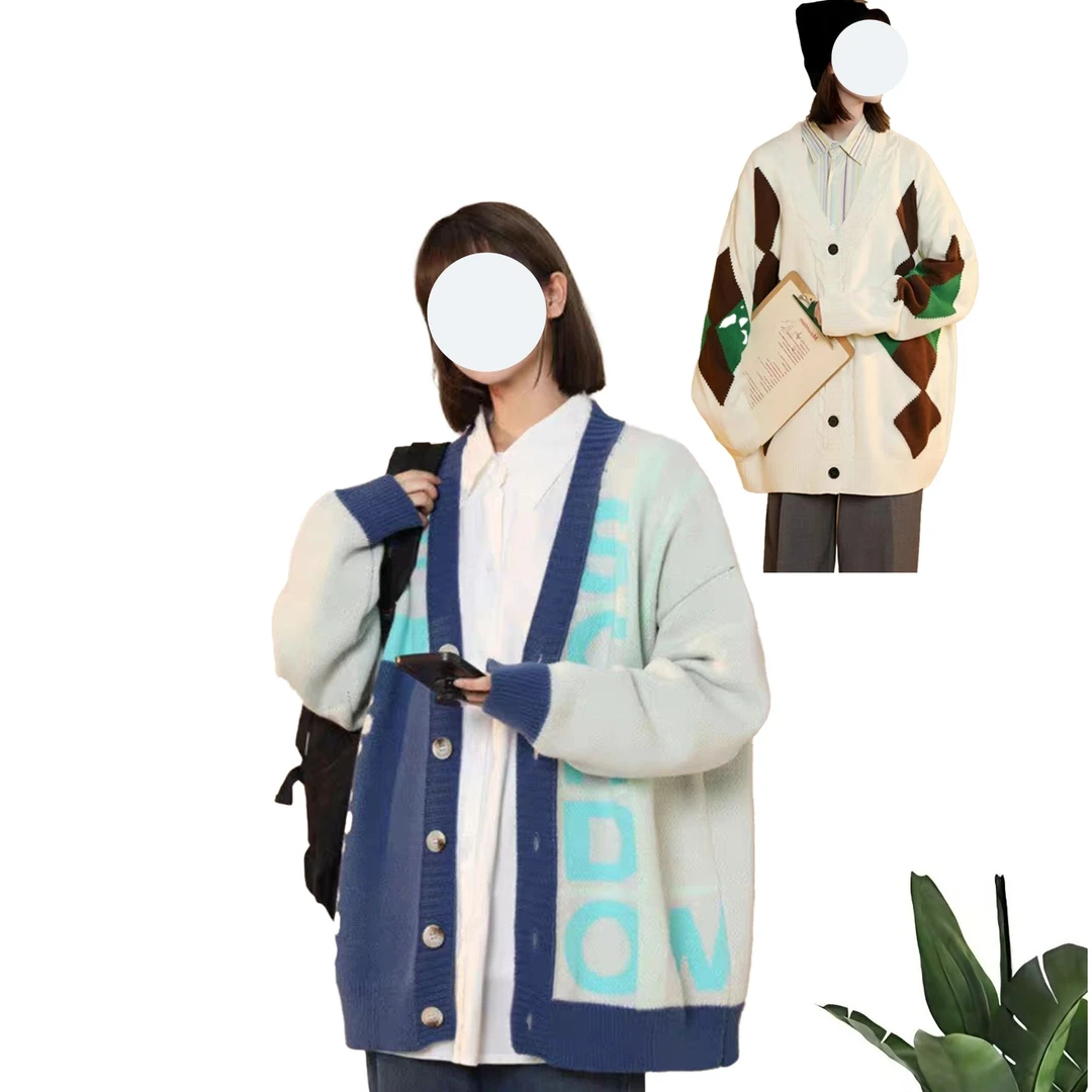 【觅衣年货节清货价】专柜撤版秋冬加厚针织毛衣/卫衣时尚百搭