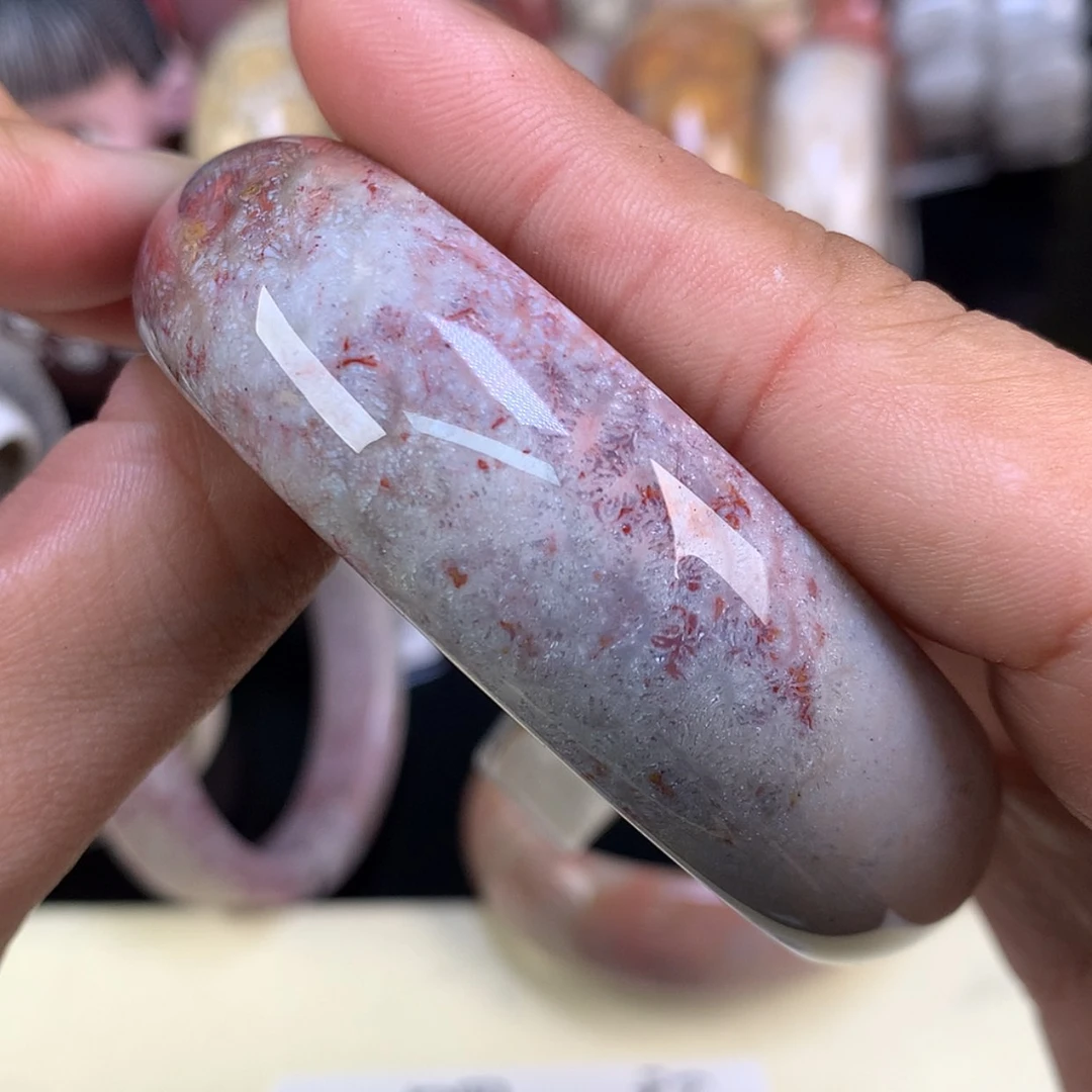 【闪购商品】颈饰未镶嵌硅化珊瑚（珊瑚玉）2号上新精美手镯58.8圈