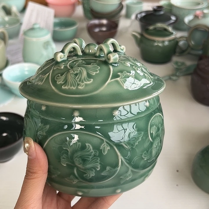 小米茶器龙泉青瓷