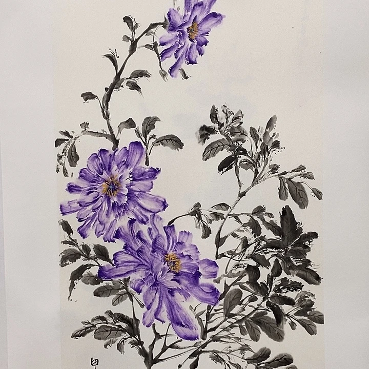 国画手写手绘作品321