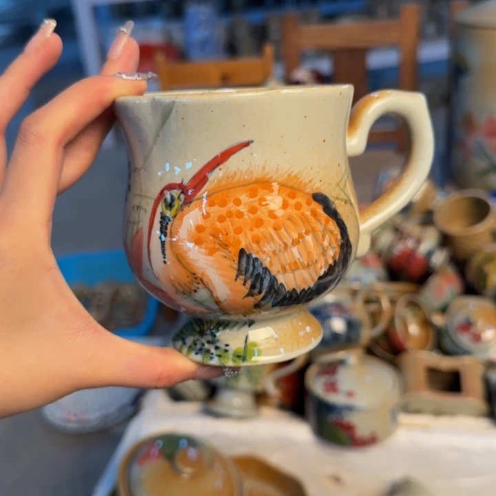 瓷片景德镇陶瓷手工手绘
