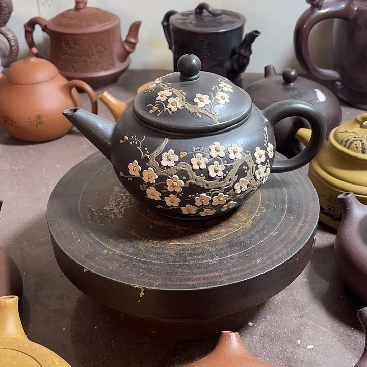 茶壶紫砂正品一把
