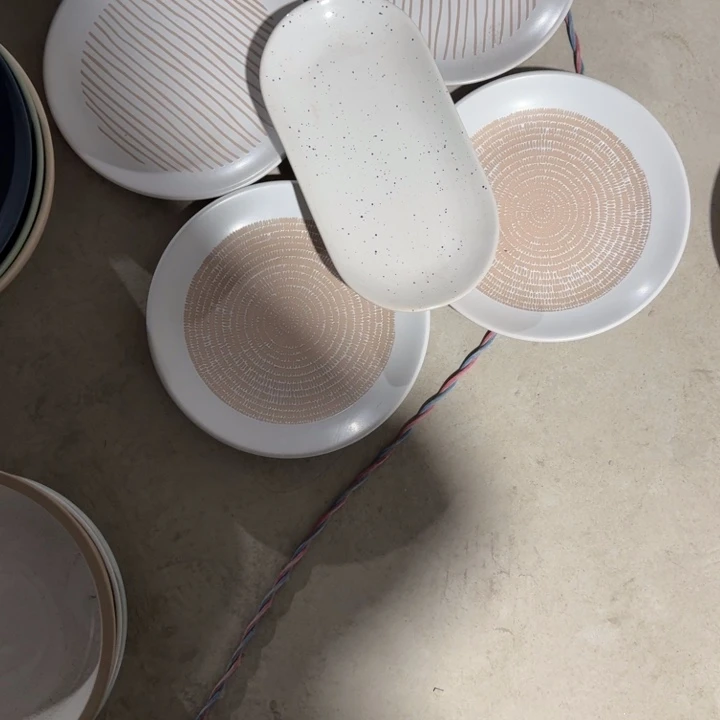 小***怪陶碟直播特惠5只装  微瑕