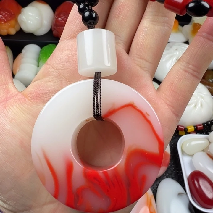 新疆戈壁五彩石金丝