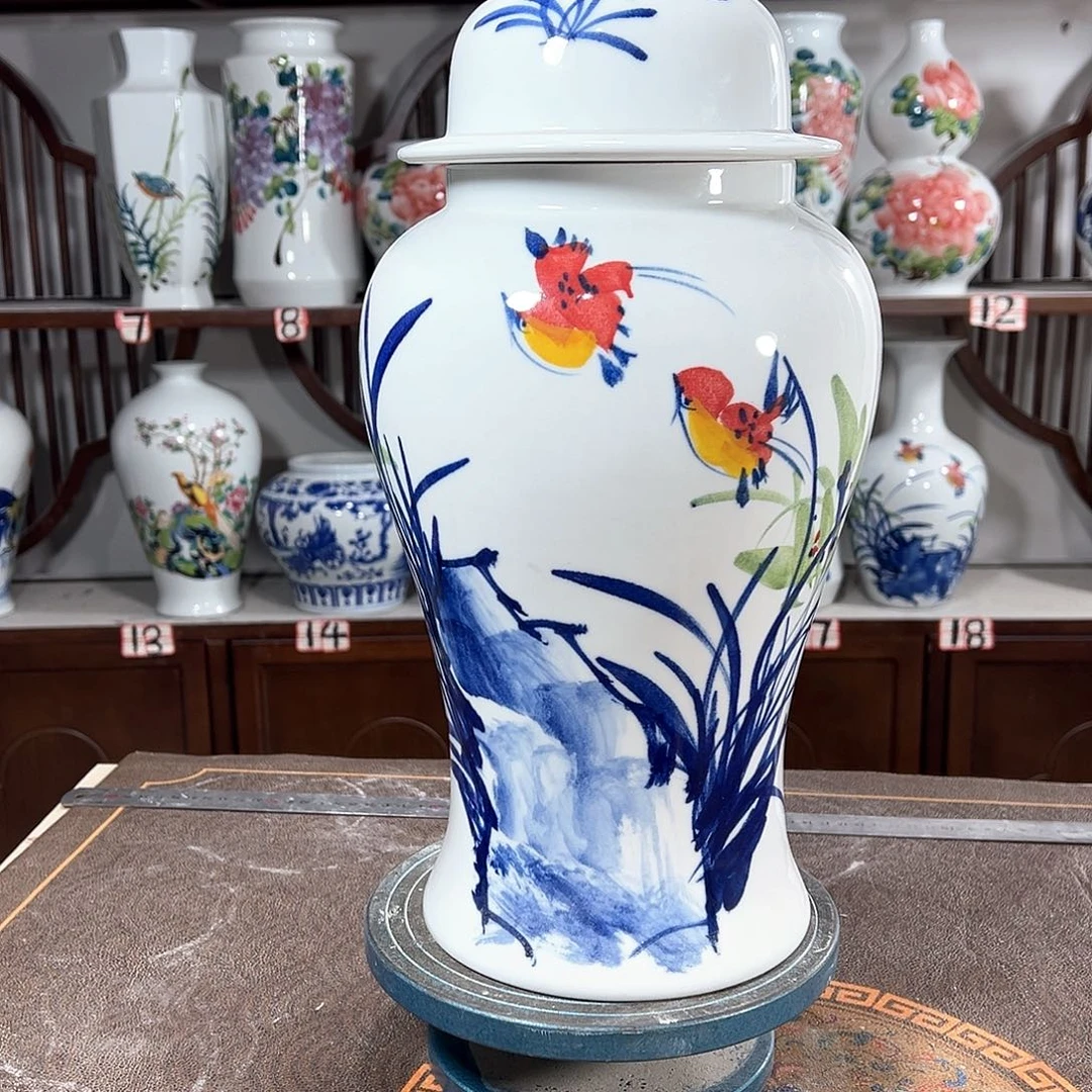 摆件景德镇陶瓷将玉