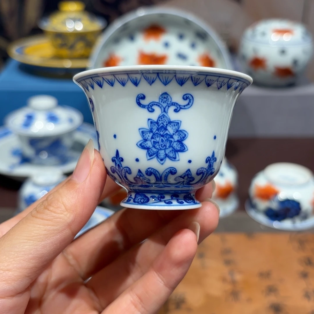手工手绘陶瓷茶具