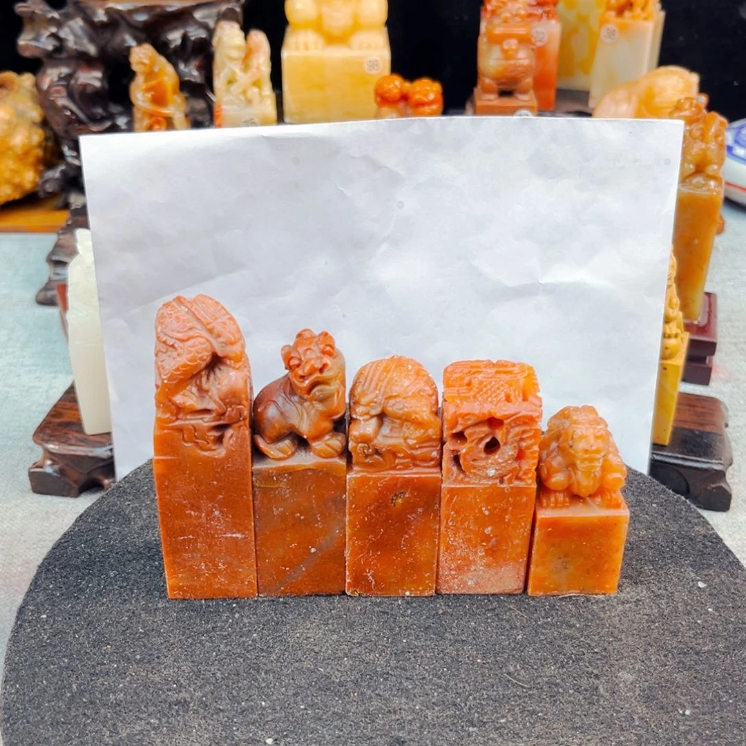 寿山石捡漏瑕疵品2.5*2.5