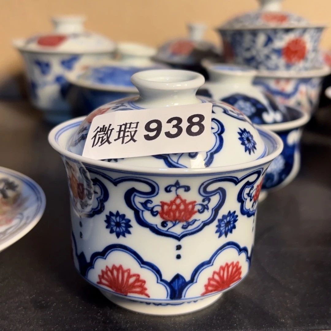 现代瓷青花釉里红工艺