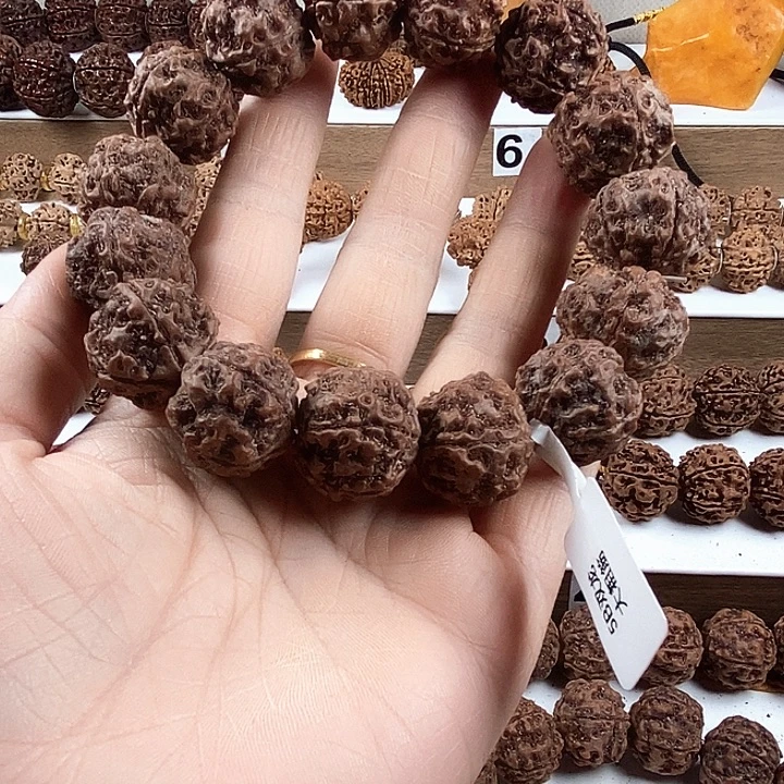 文***昊手串金刚菩提原生态大金刚