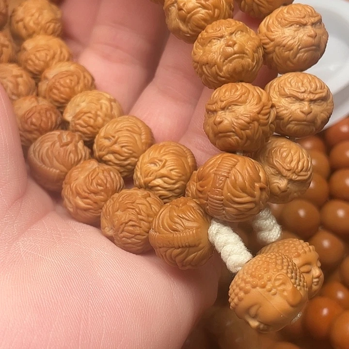 猴头核桃手串管***师黑神