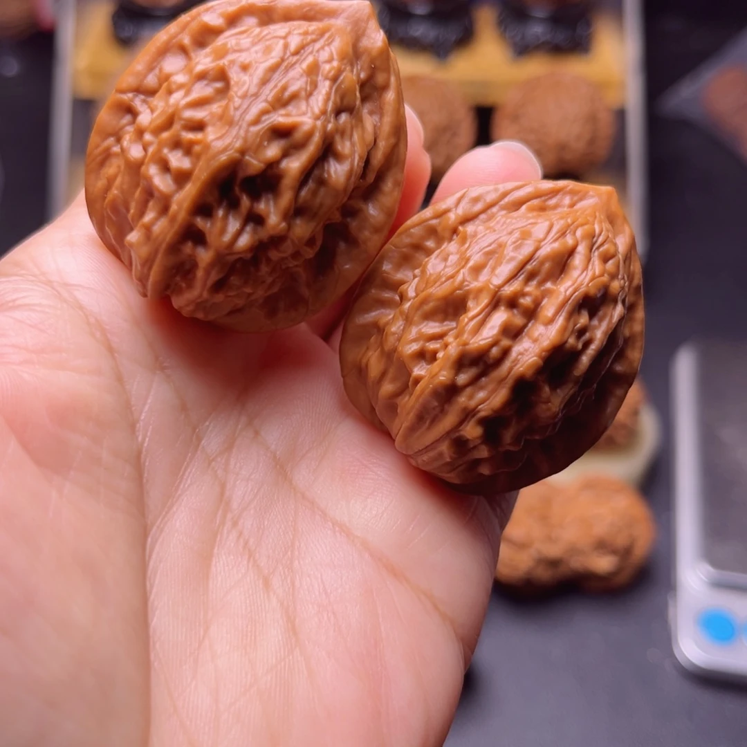 吊坠文玩核桃西北大红袍