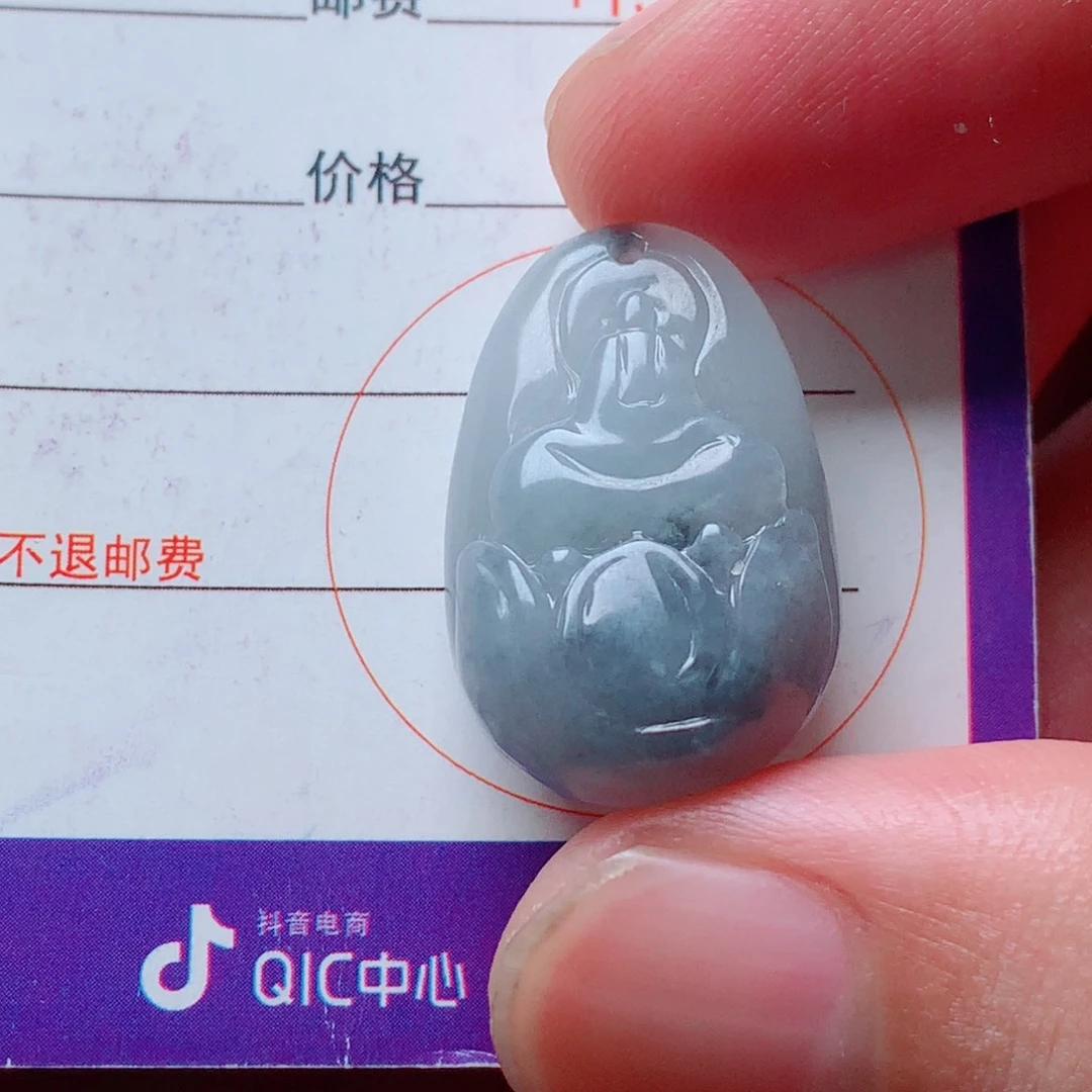 颈饰未镶嵌翡翠悟道