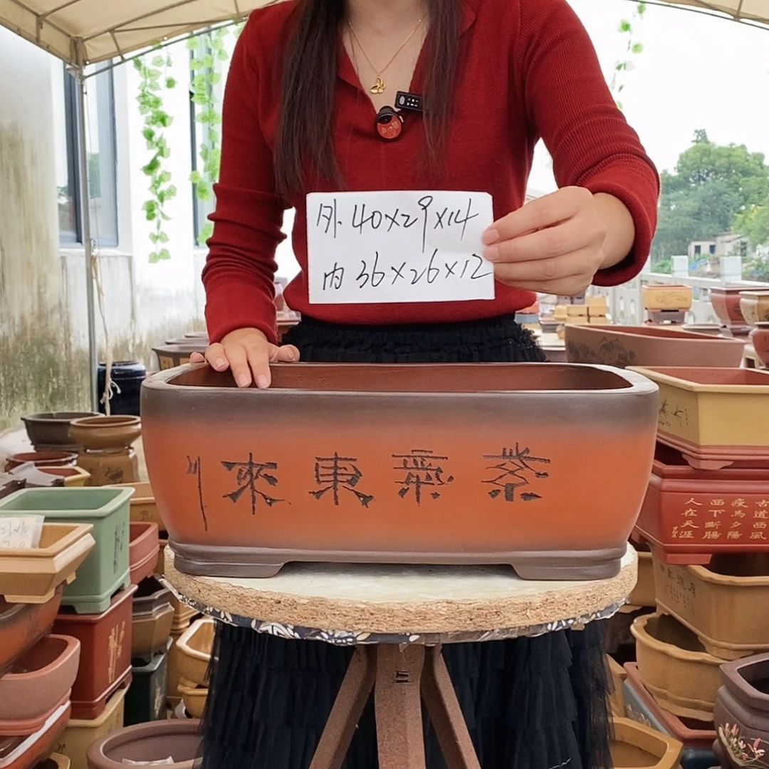紫砂花盆紫砂花盆