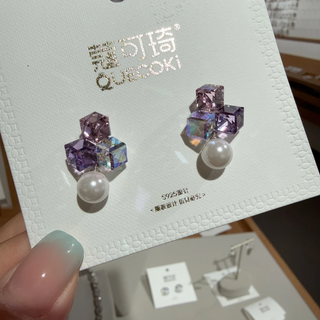 非金属仿珍珠耳饰 【心跳回响】福云社精品耳饰M-406