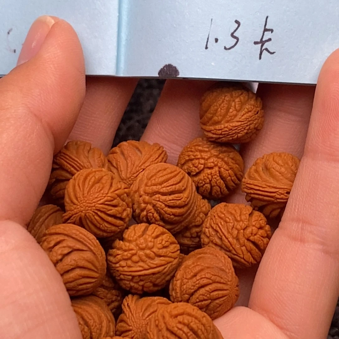 秦岭山脉龙纹桃核单圈18