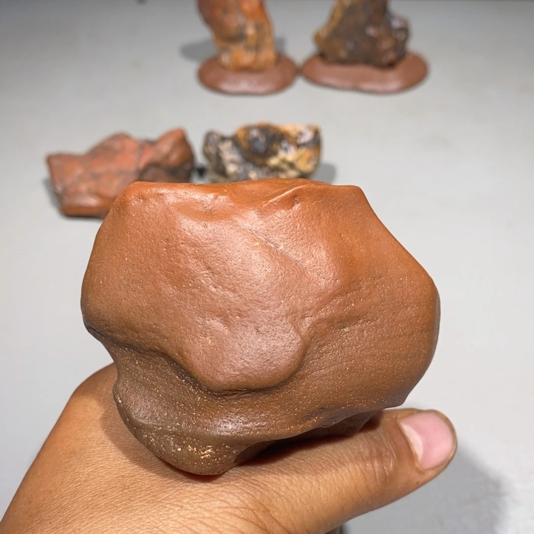 小***灰玛瑙/玉髓车挂合金414