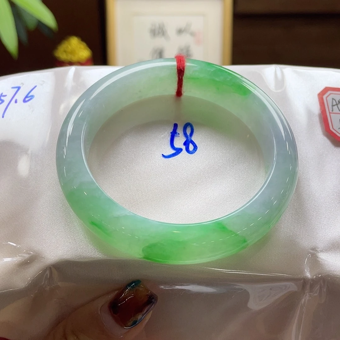 翡翠未镶嵌手镯25 号链接