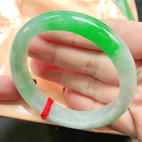 未镶嵌手镯翡翠正圈1322