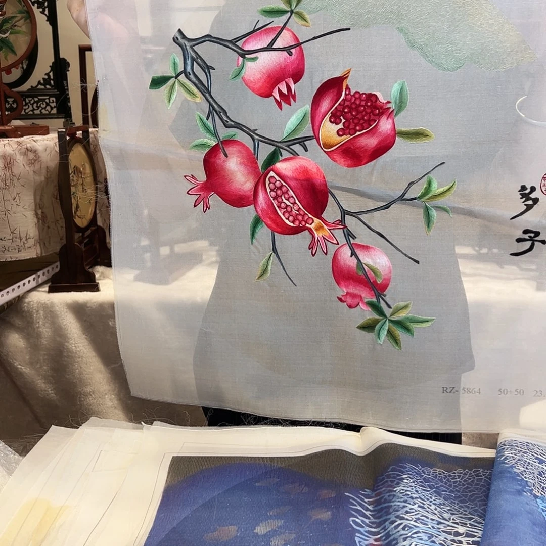 织绣苏绣绣片50cm