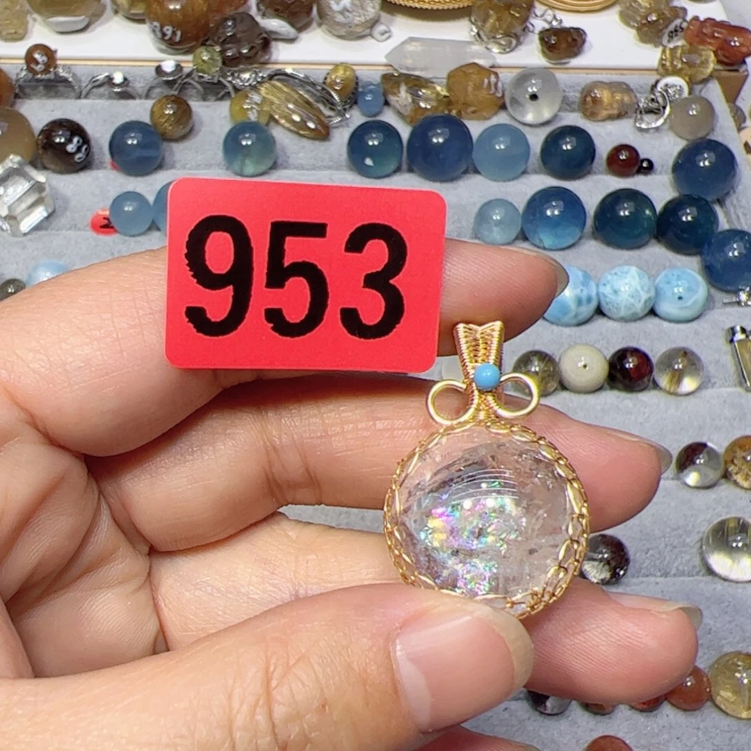 水晶颈饰未镶嵌天然