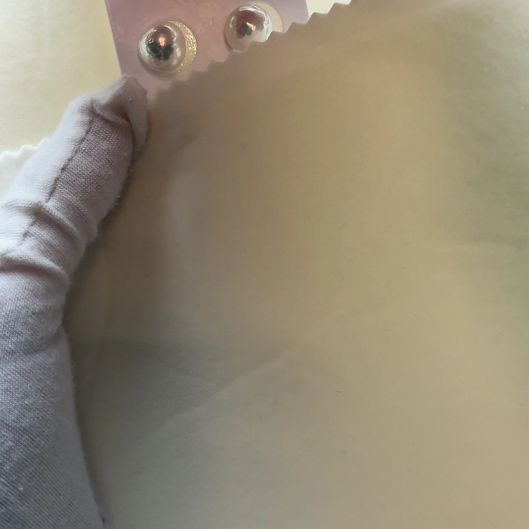 耳饰淡水珍珠未镶嵌定制10-12