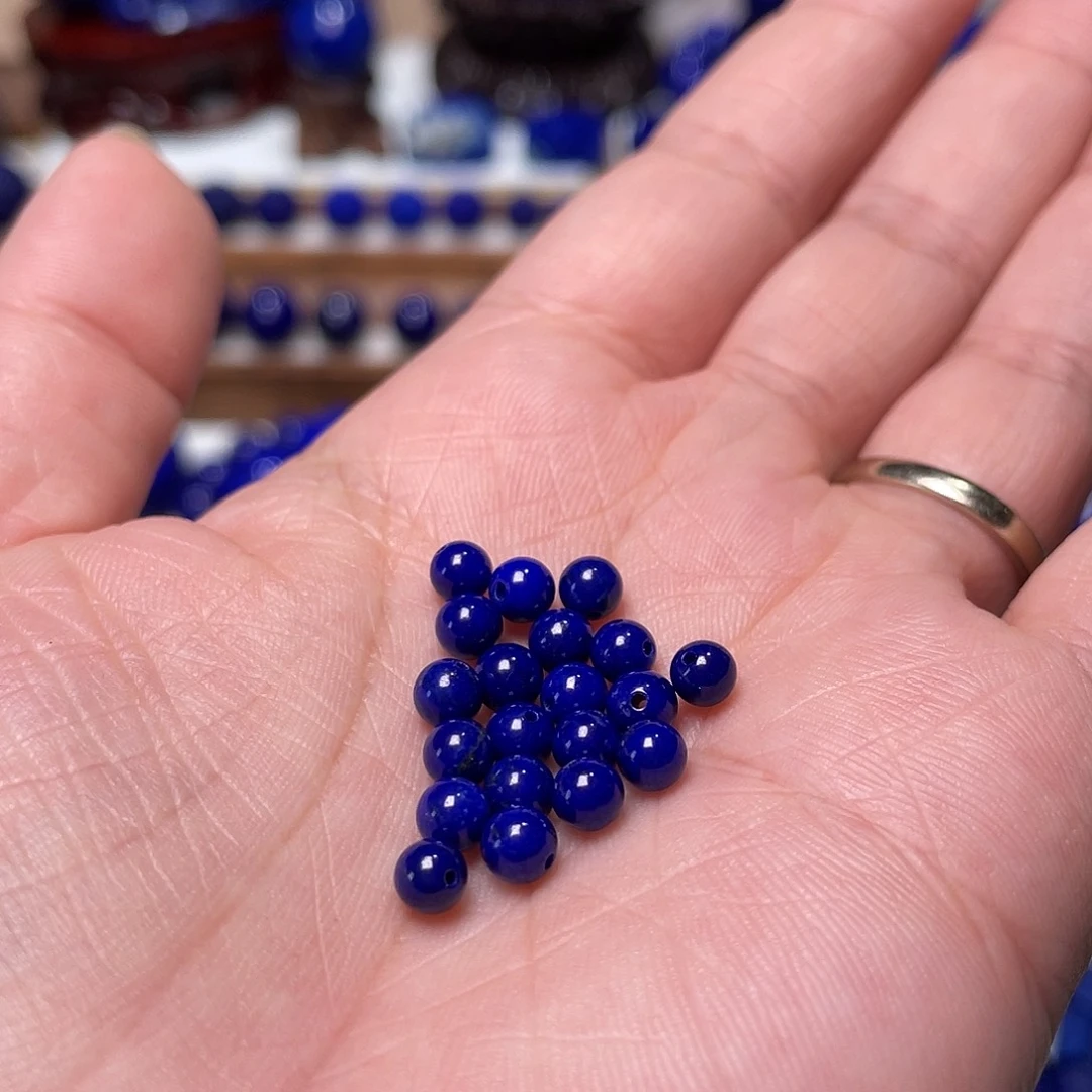 古***薇青金石未镶嵌4mm20颗