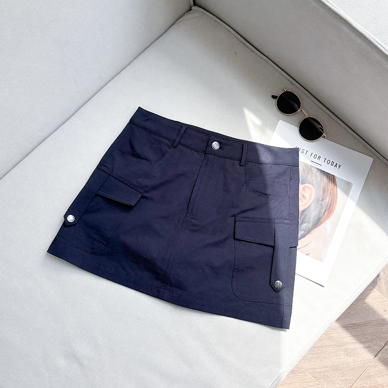 【南油子宸】设计感高级工装裙女时尚洋气百搭显瘦短裙 800956