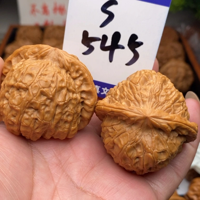 【闪购商品】文玩核桃把件南瓜45全品