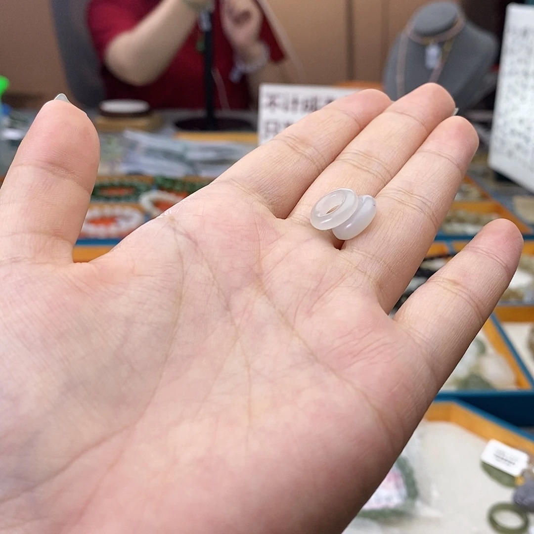 珠***6未镶嵌手串和田玉w28