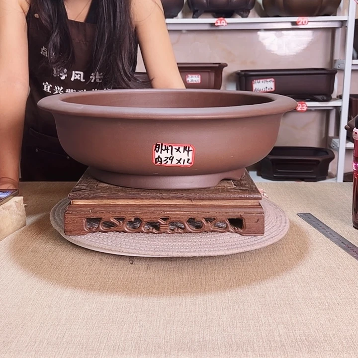 紫砂花盆紫砂花盆