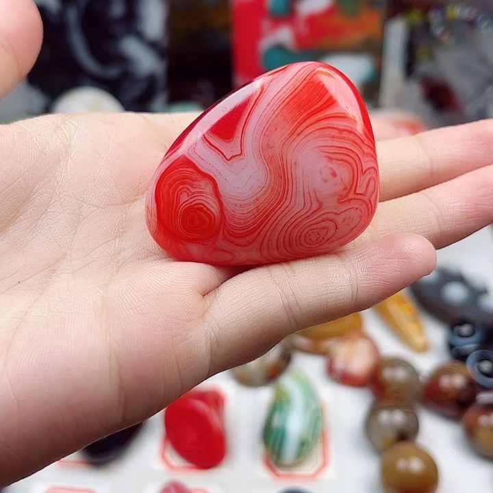 玛瑙/玉髓未镶嵌耳环