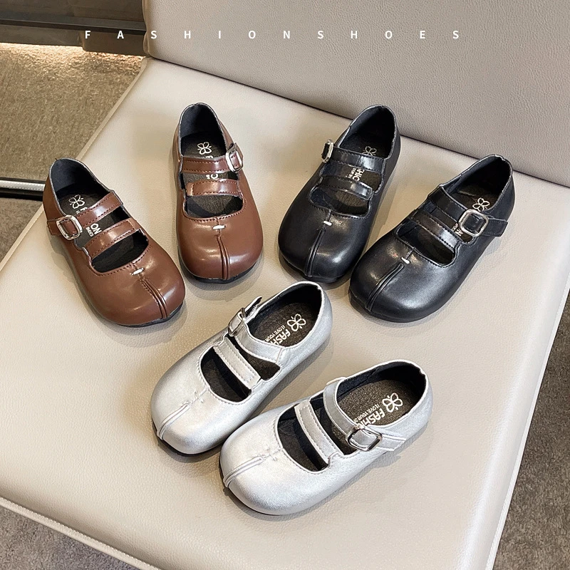 女童皮鞋春秋儿童鞋子女黑色玛丽珍小女孩洋气单鞋英伦风秋冬软底