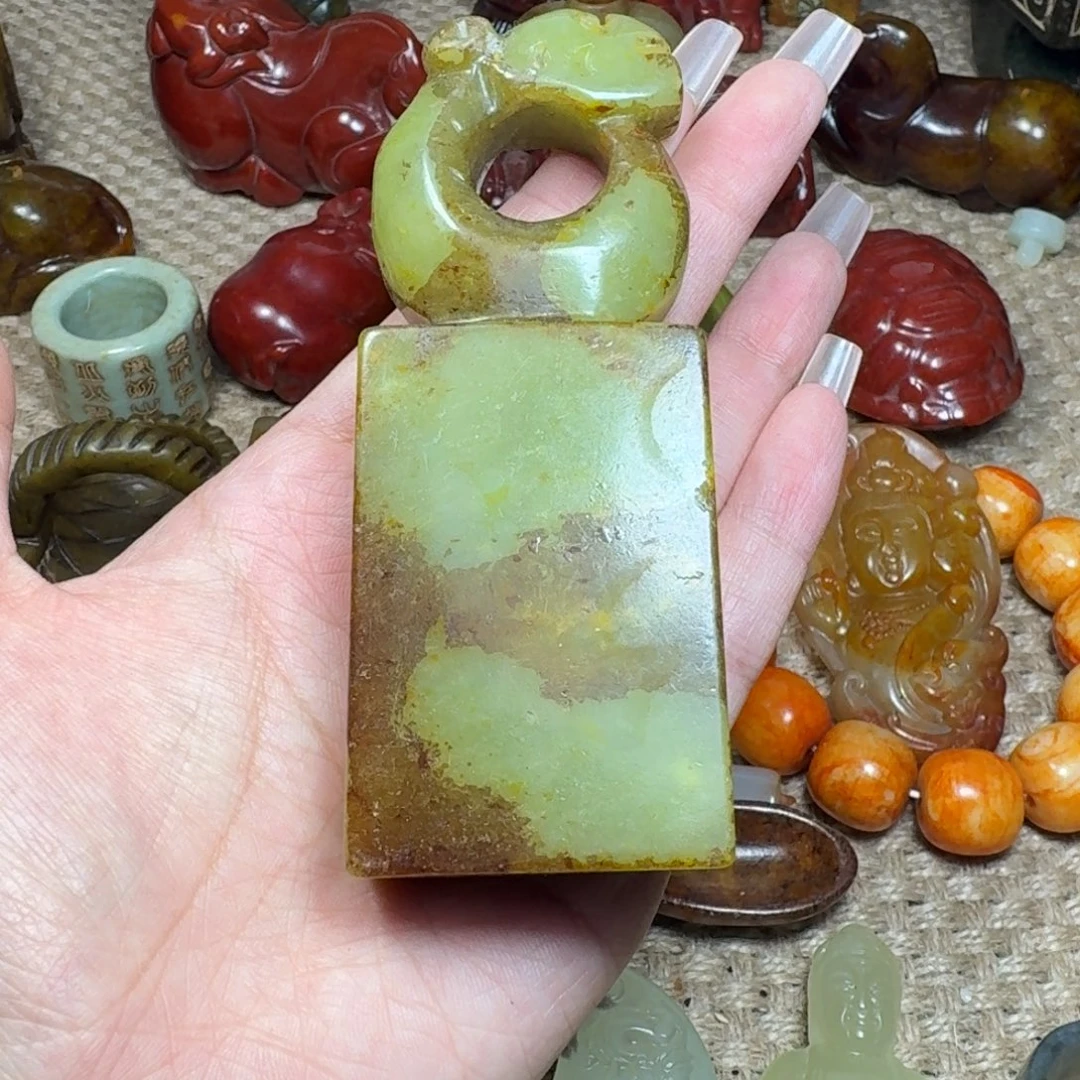 白玉菩提吊坠挂件