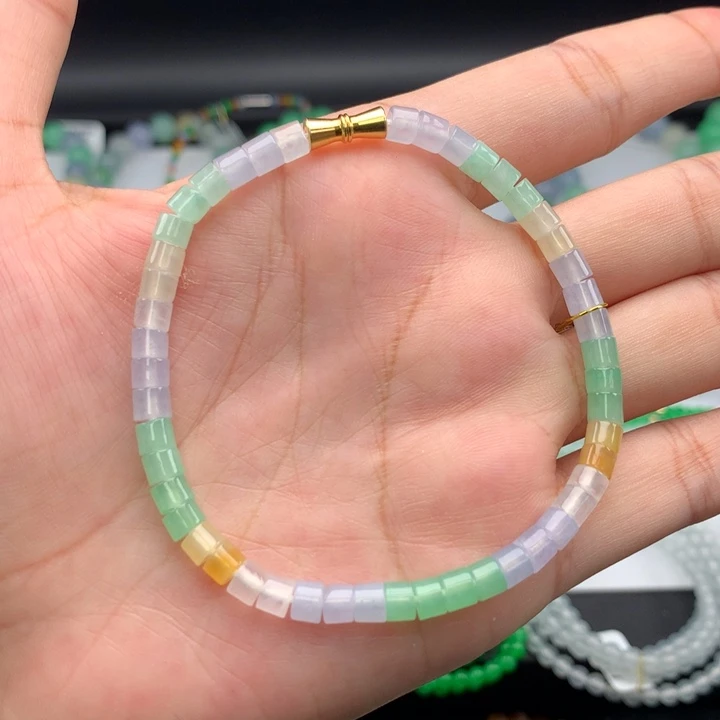毛衣链未镶嵌翡翠卡4.3