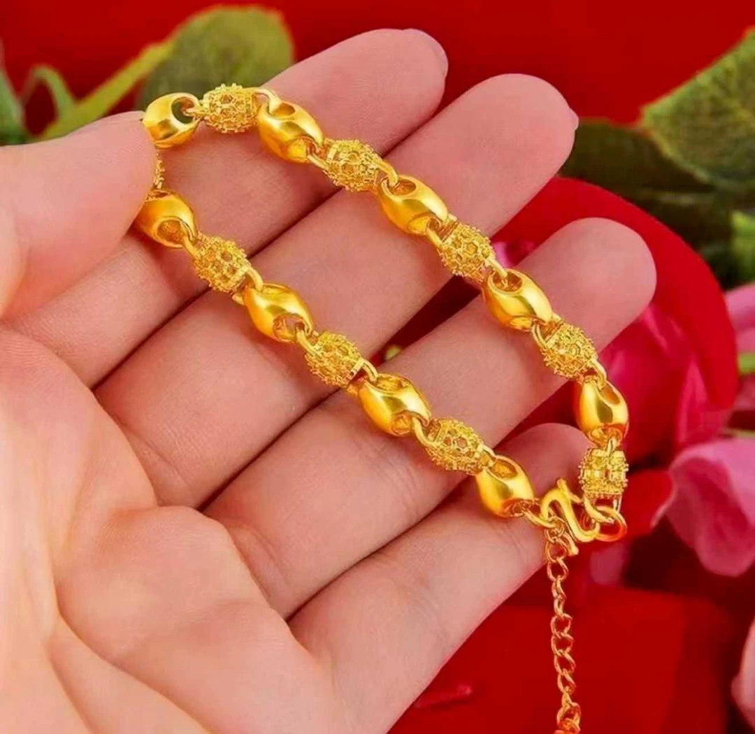 【丫丫甄选】国潮时尚女士手链合金玲珑手链sh97777