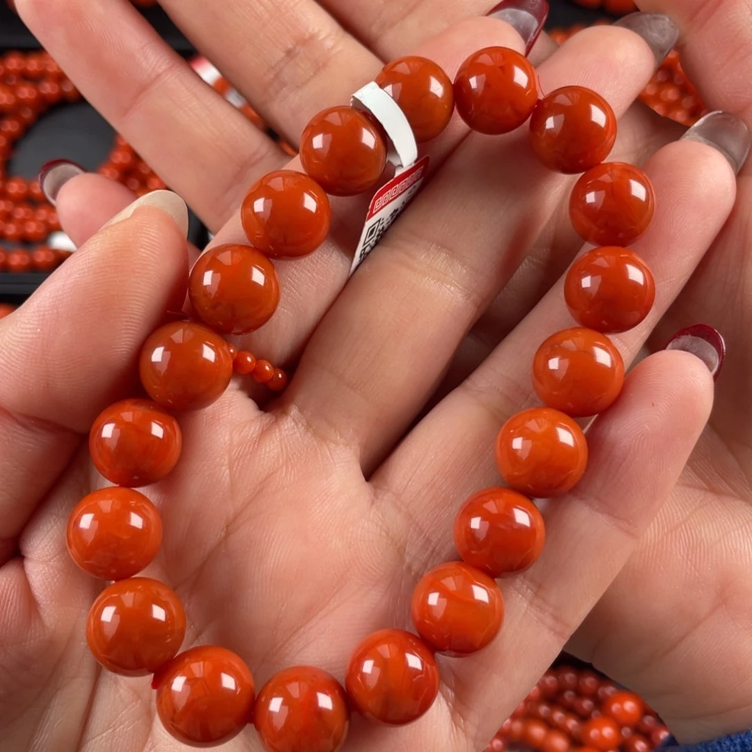 南红玛瑙手链未镶嵌妞11