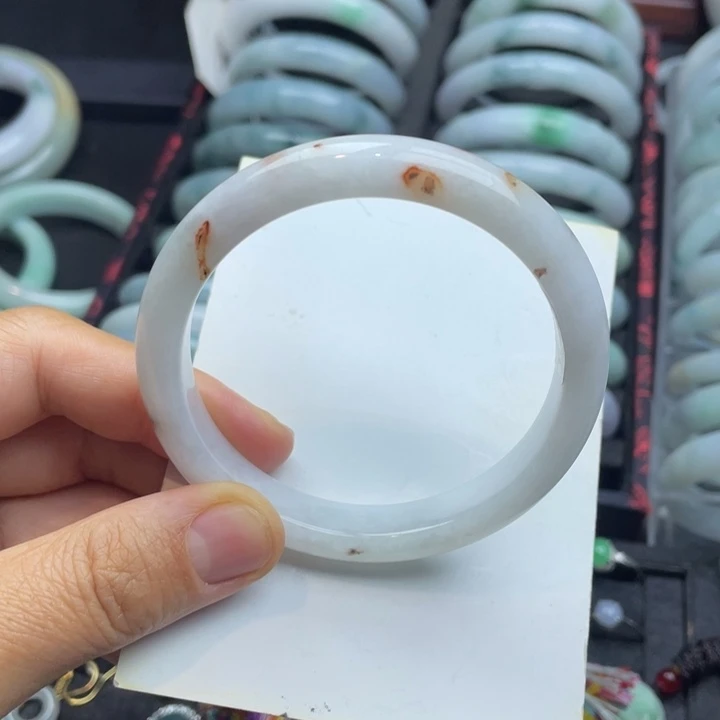 翡翠未镶嵌手镯翡翠手镯56圈口