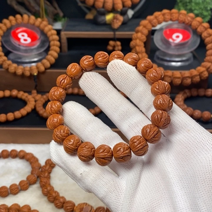 桃核吊坠山*秦岭龙纹