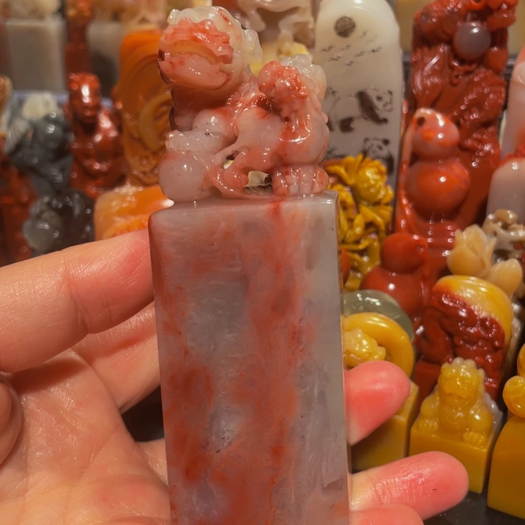 寿山石印石精美寿山