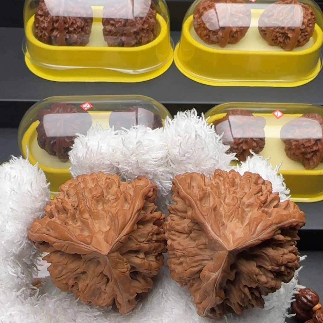 文玩核桃把件官帽奔全品50