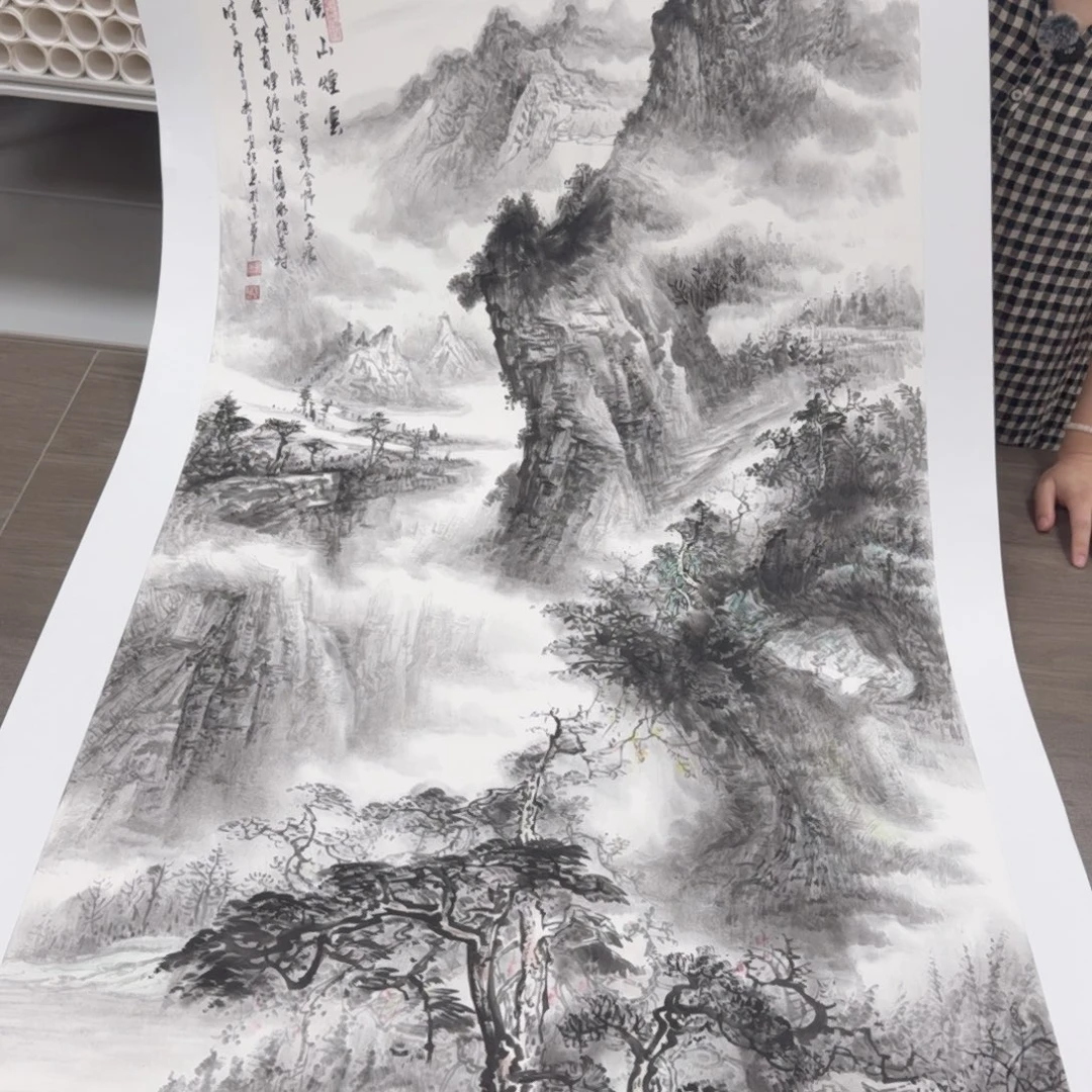 国画手绘国画作品