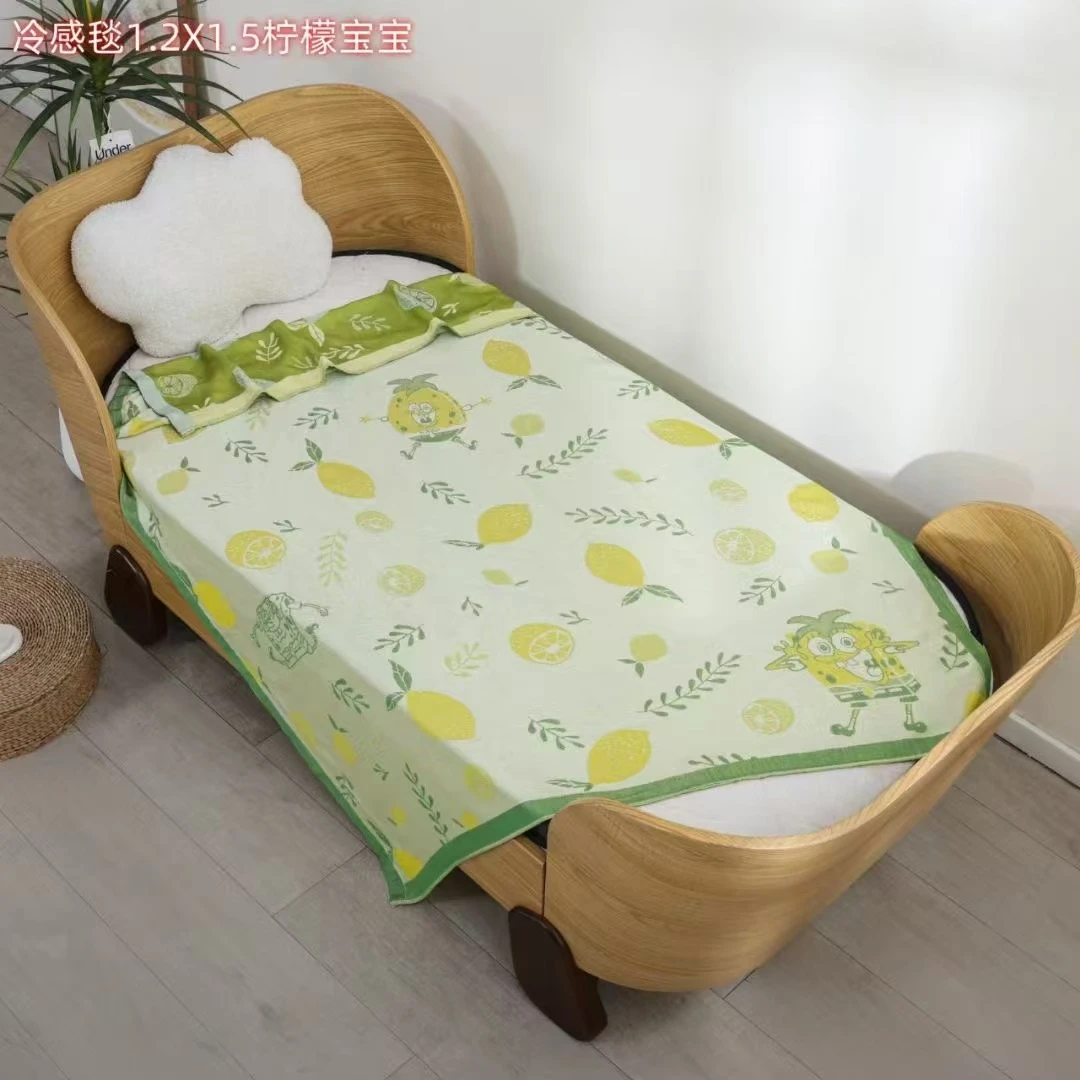 【柠檬宝宝】可机洗120/150儿童午睡被幼儿园冷感毯