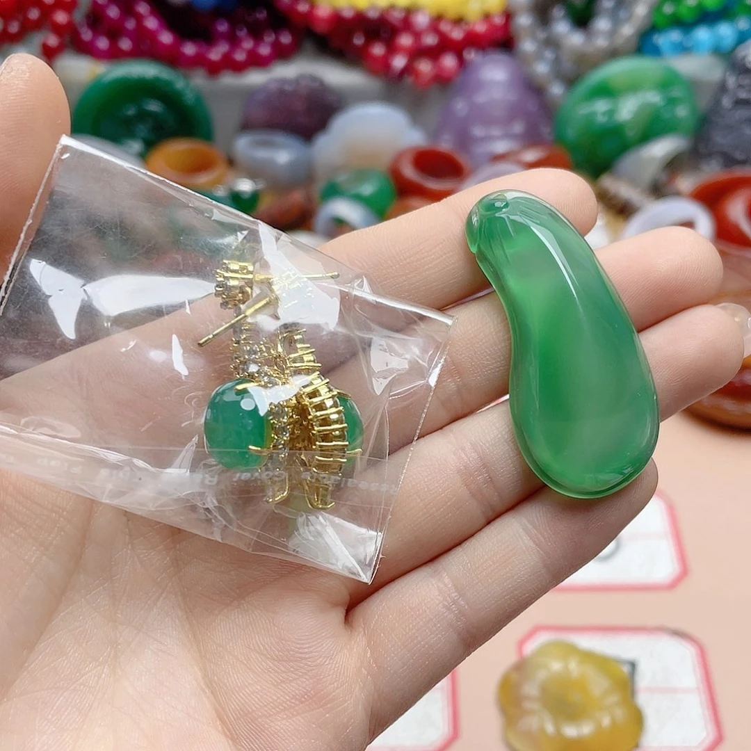 玛瑙/玉髓颈饰合金r*s