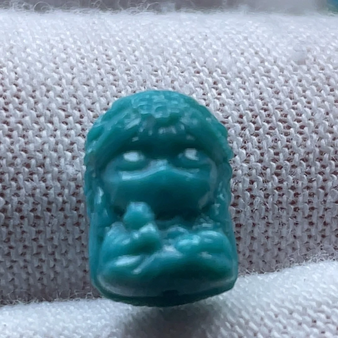 未镶嵌绿松石珠宝奇石卡7-10-6