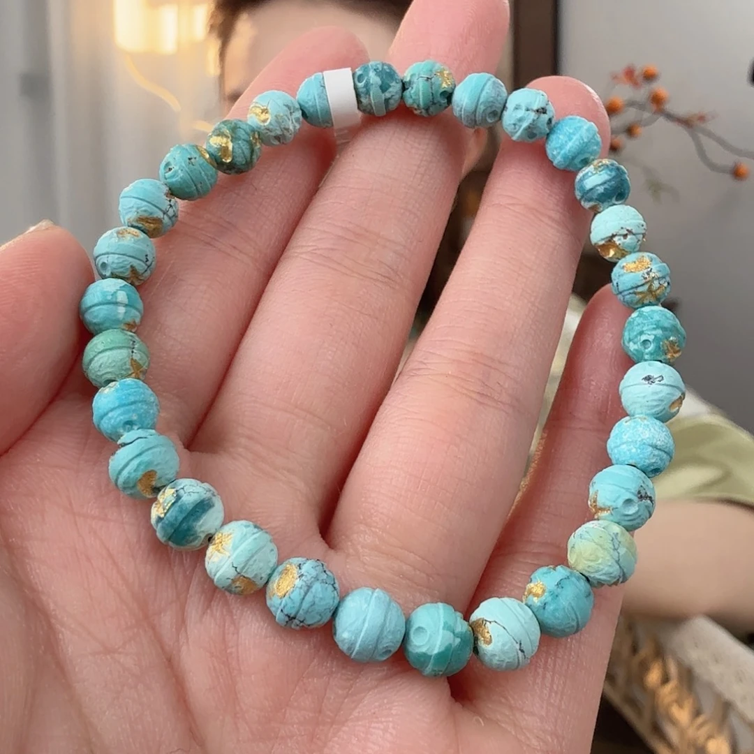 绿松石未镶嵌珠宝半成品