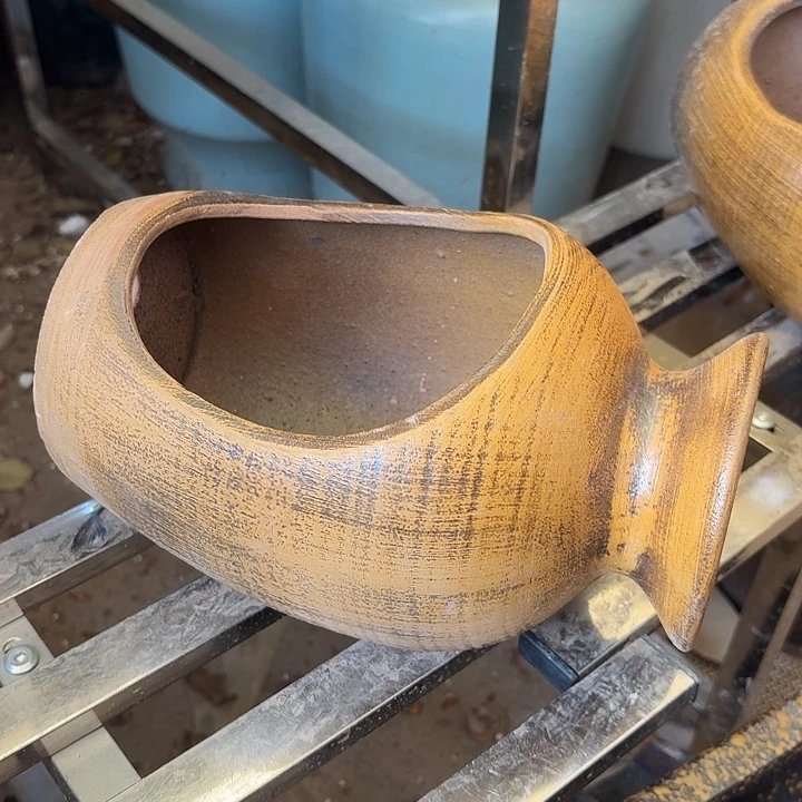 粗陶口径13/21/13进水口1.6厘米