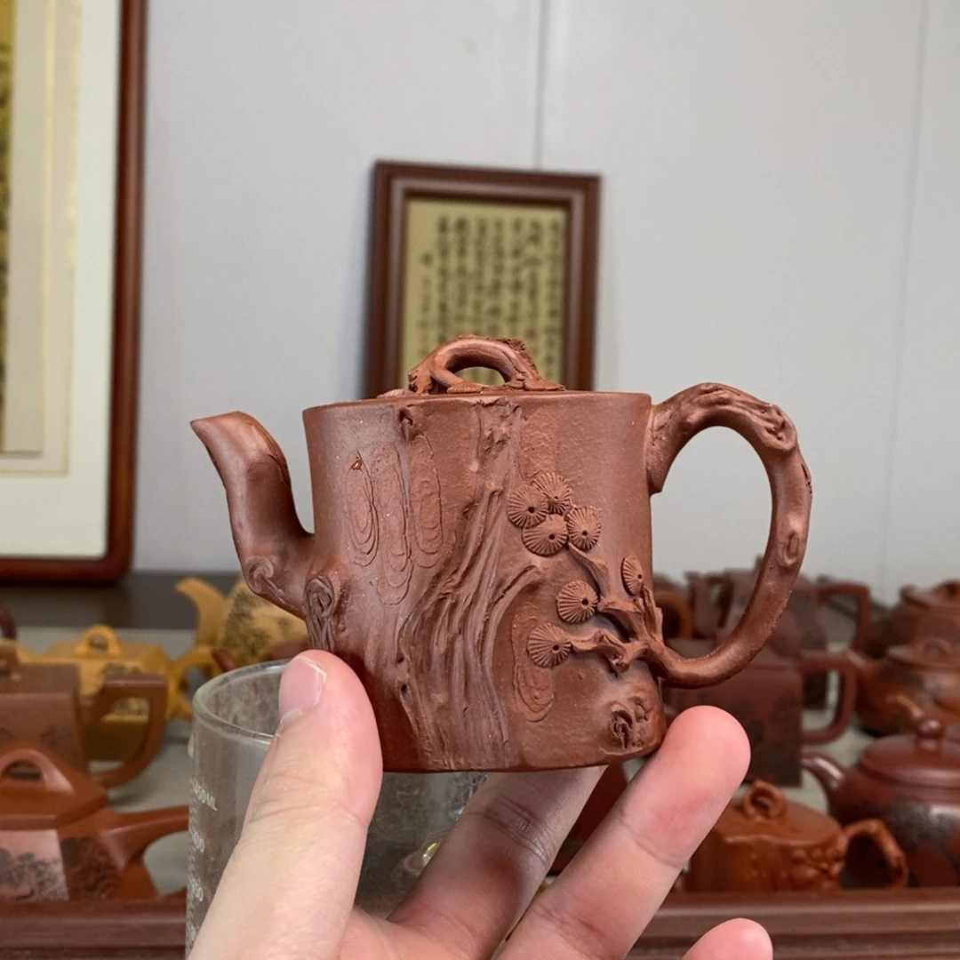 茶壶紫砂原矿泥料传统工艺制作