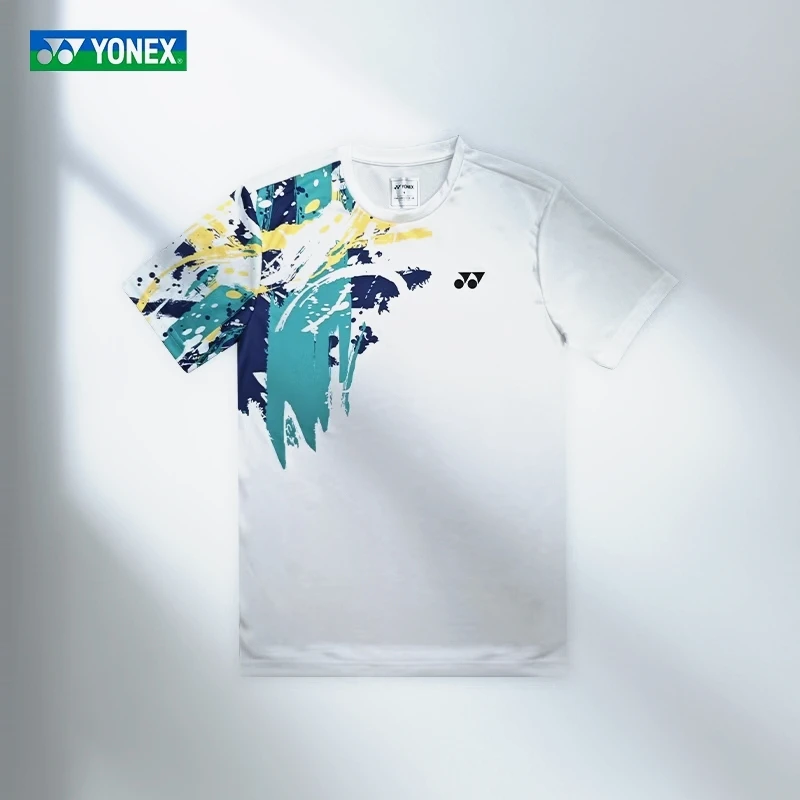 YONEX/尤尼克斯羽毛球服男女同款比赛训练短袖运动T恤-3075